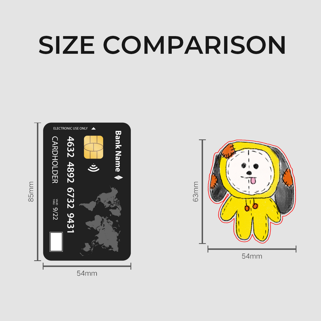 Plush Chimmy Die Cut Sticker