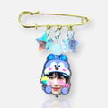 BTS + BT21 Mascot Keychains