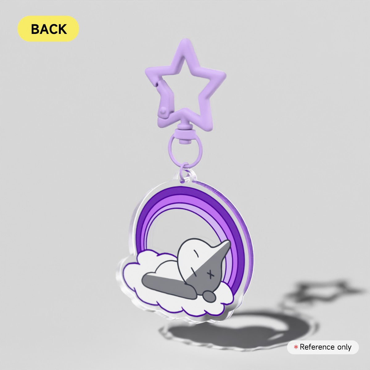 Van Clear Acrylic Keychain