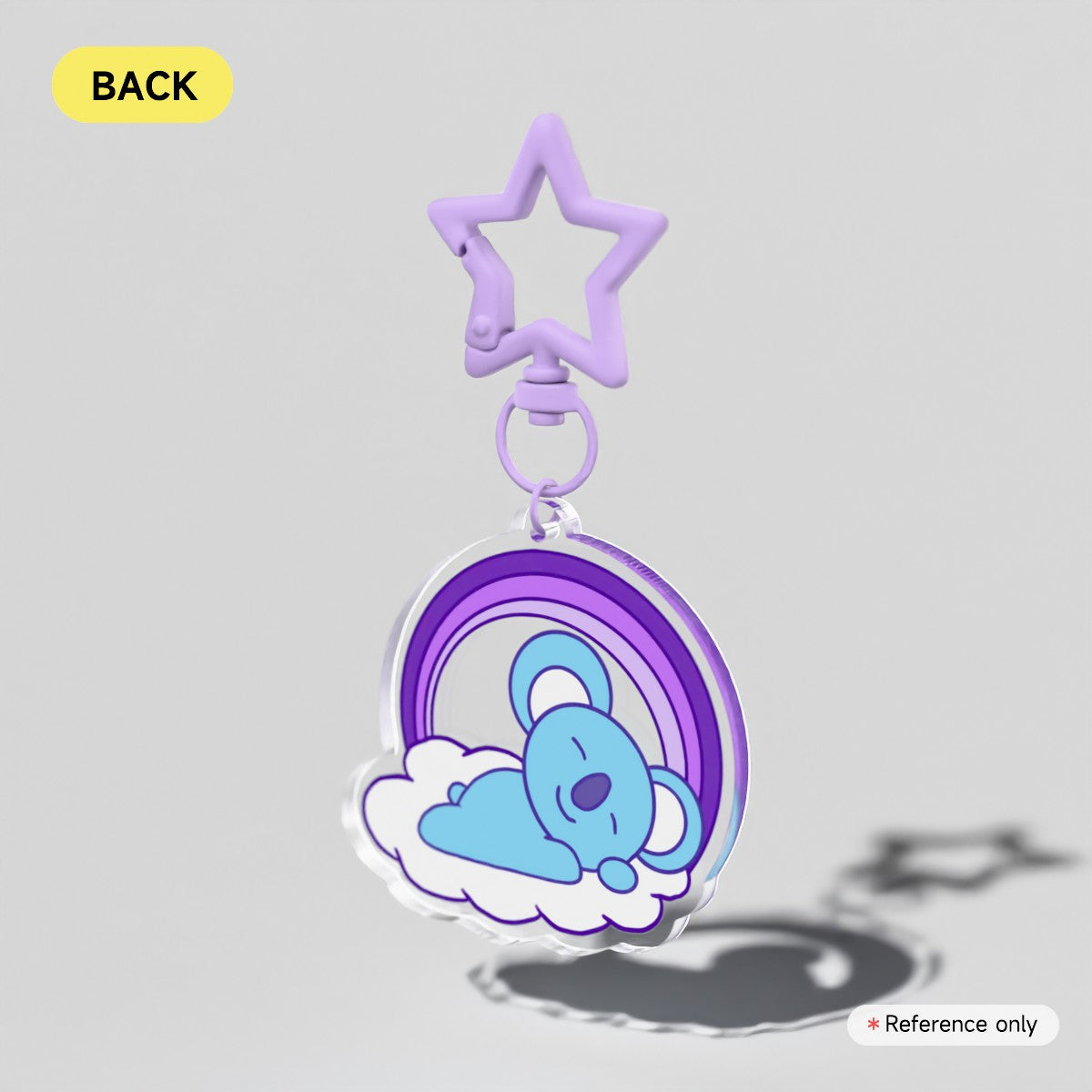 Koya Clear Acrylic Keychain