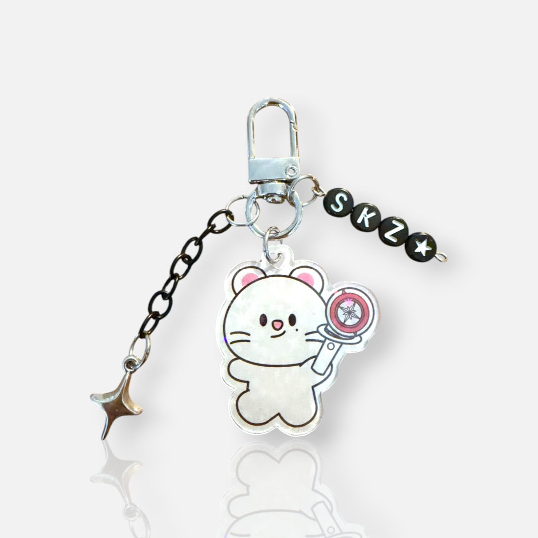 SZKOO Star Holographic Keychain
