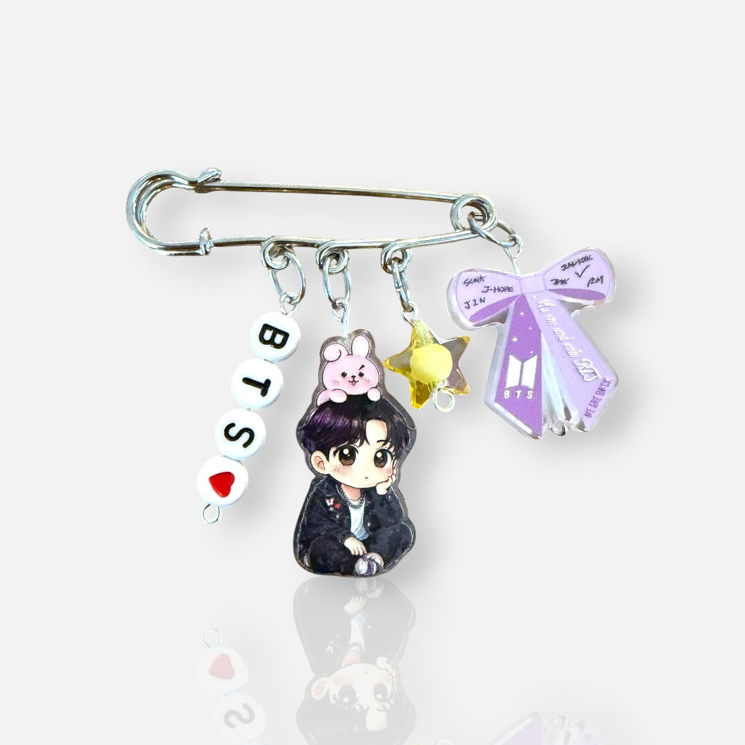 BTS + BT21 Mascot Chibi Keychains