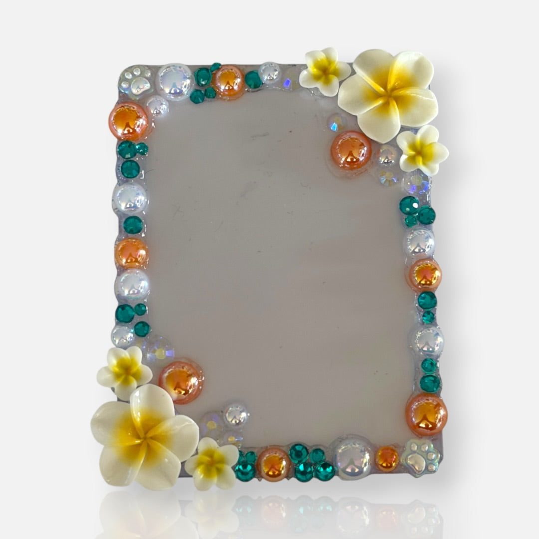 Ocean Plumeria Decoden Frame