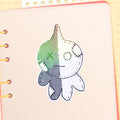 Plush Van Die Cut Sticker
