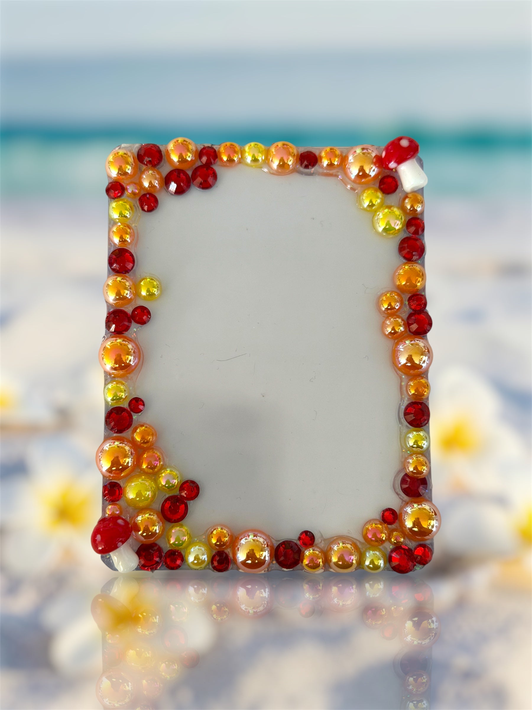 Fall Mushrooms Decoden Frame