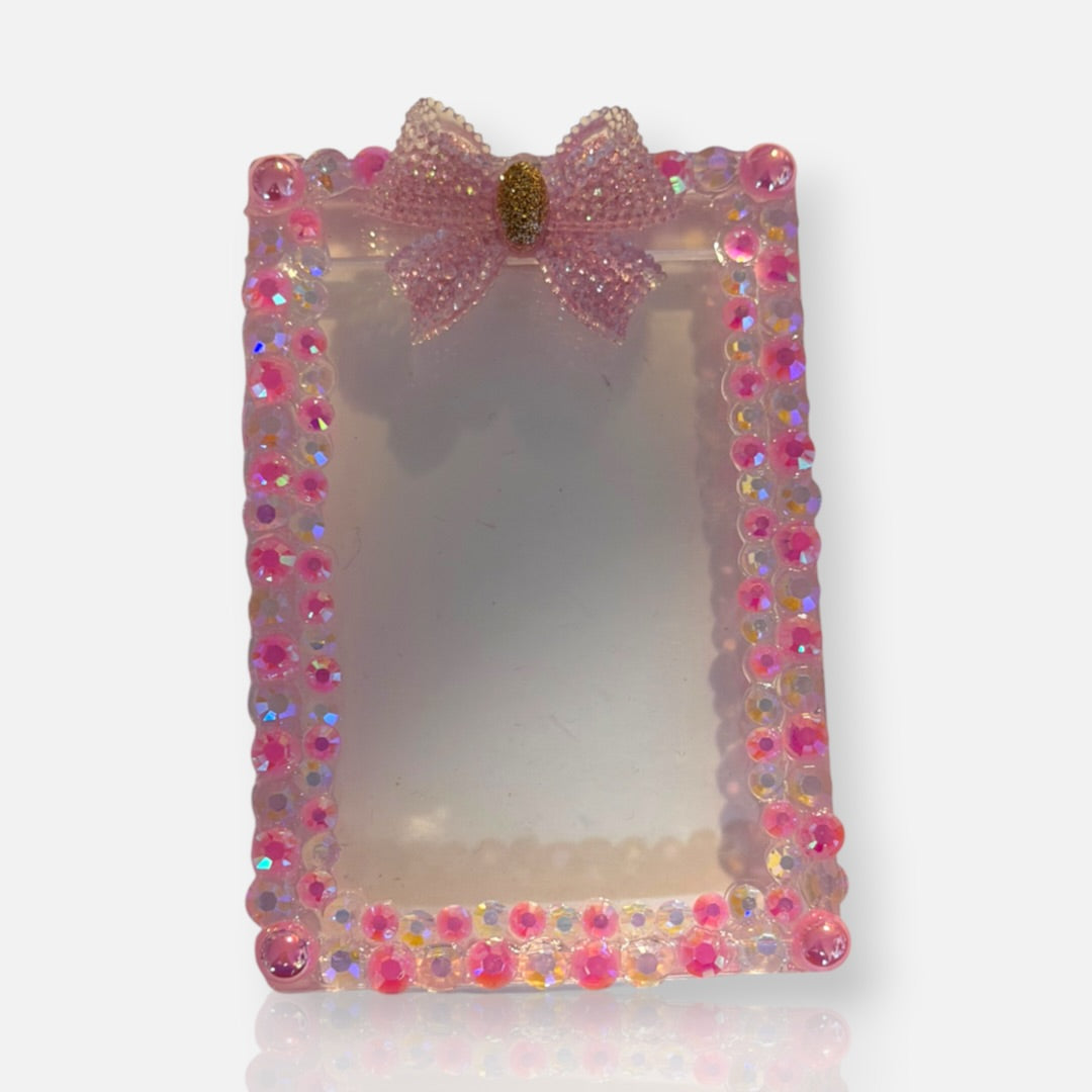 Pink Bows Decoden Magnetic Frame
