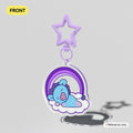 Mang Clear Acrylic Keychain
