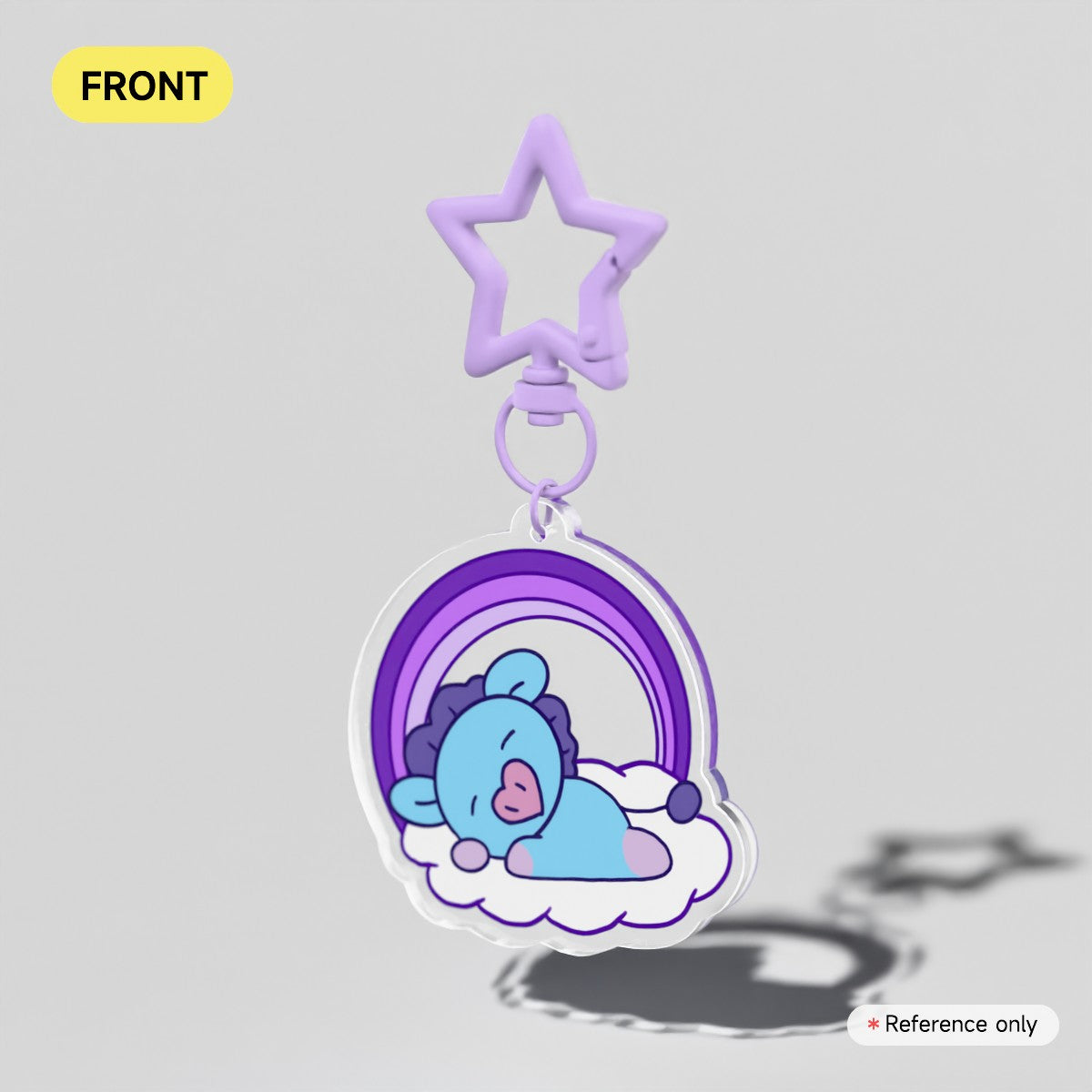 Mang Clear Acrylic Keychain