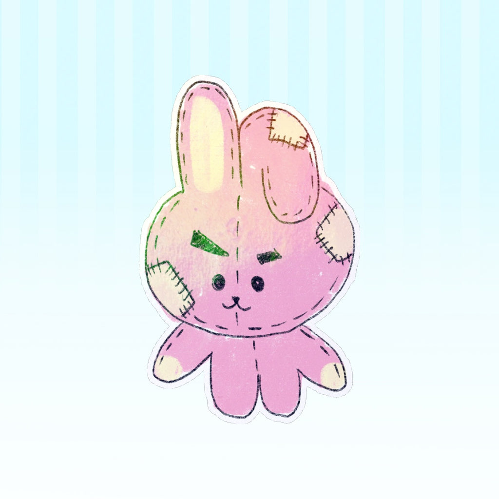 Plush Cooky Die Cut Sticker
