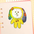 Plush Chimmy Die Cut Sticker