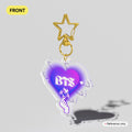 BTS Heart Clear Acrylic Keychain