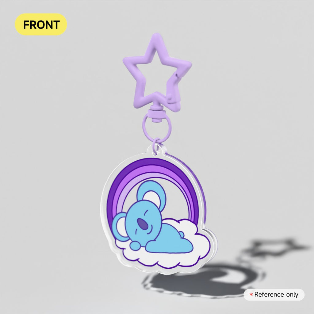 Koya Clear Acrylic Keychain