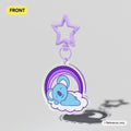Koya Clear Acrylic Keychain