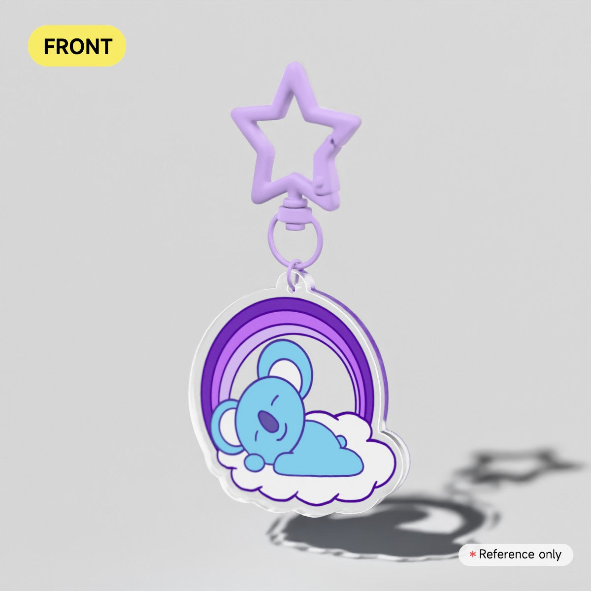 Koya Clear Acrylic Keychain
