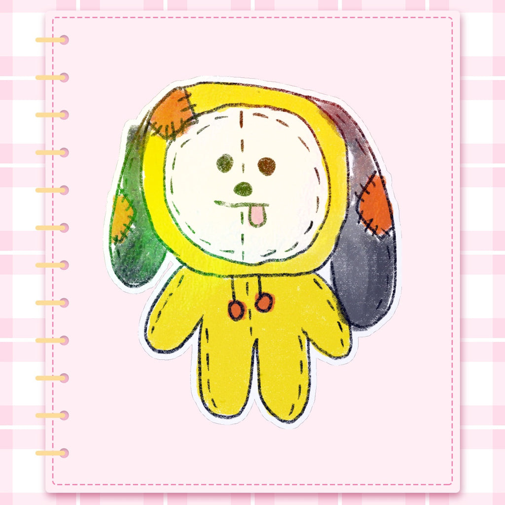 Plush Chimmy Die Cut Sticker