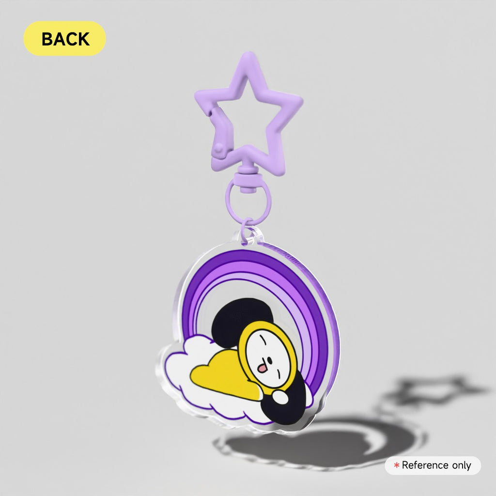 Chimmy Clear Acrylic Keychain