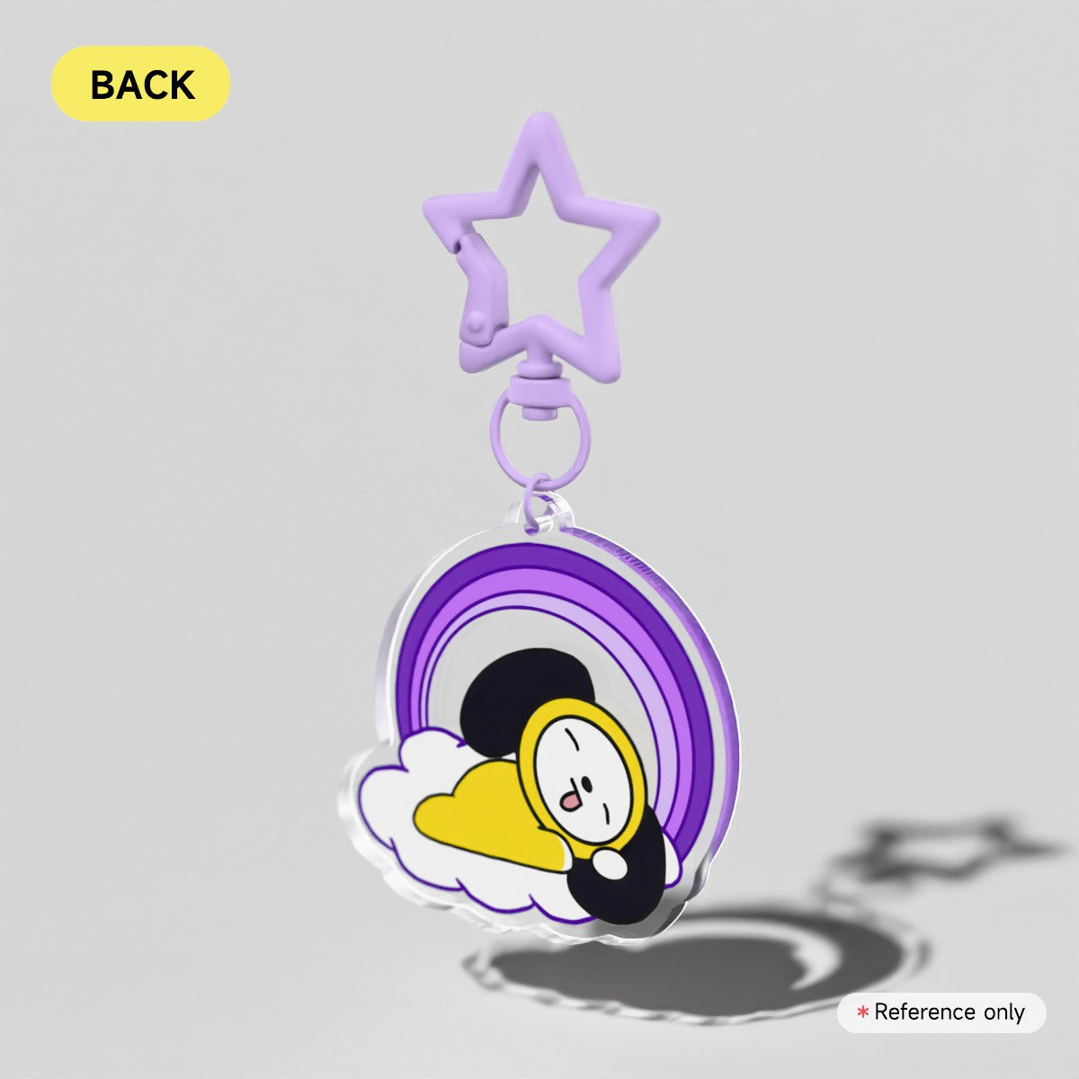 Chimmy Clear Acrylic Keychain