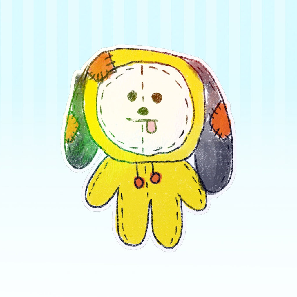 Plush Chimmy Die Cut Sticker
