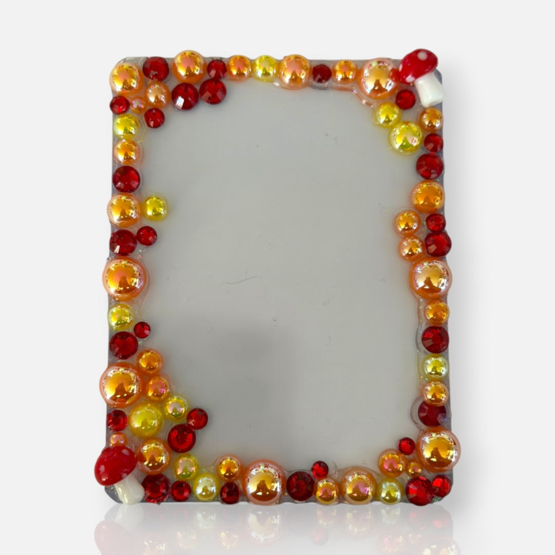 Fall Mushrooms Decoden Frame