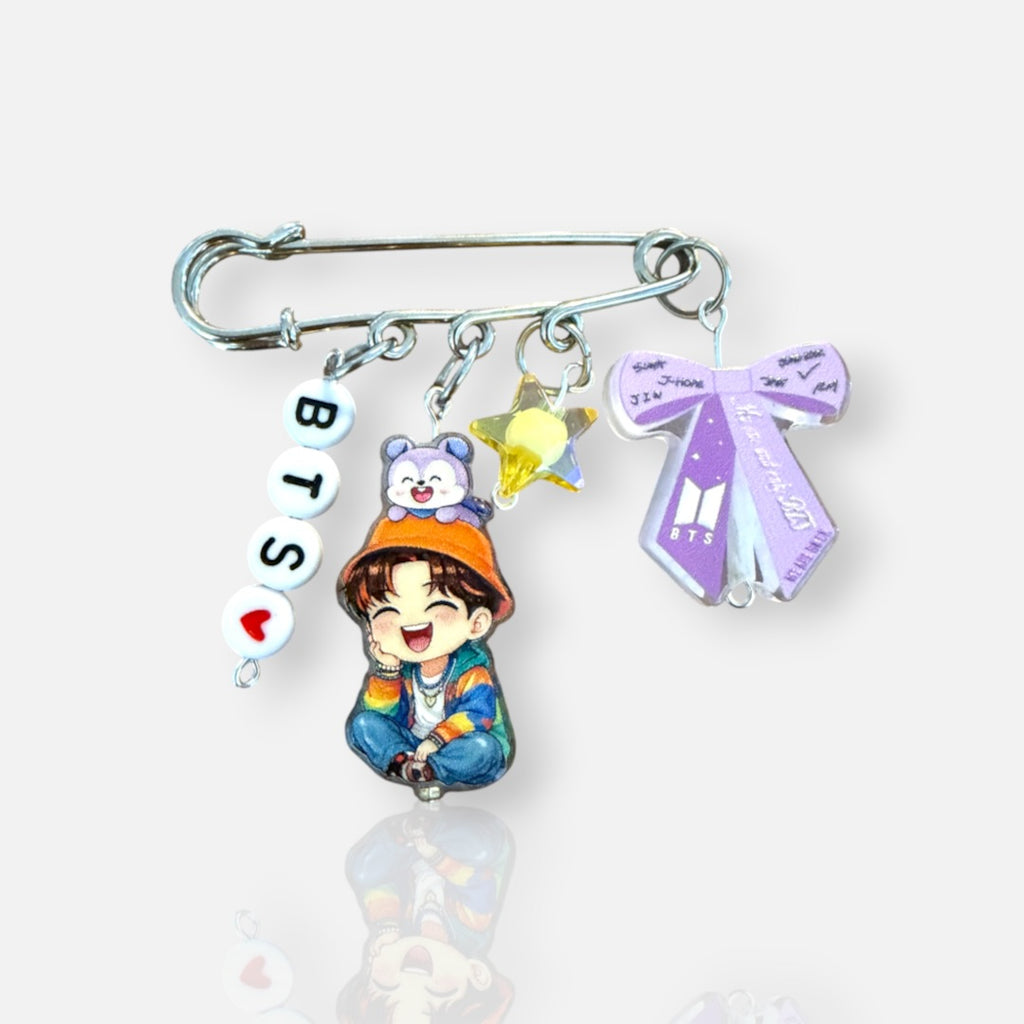 BTS + BT21 Mascot Chibi Keychains