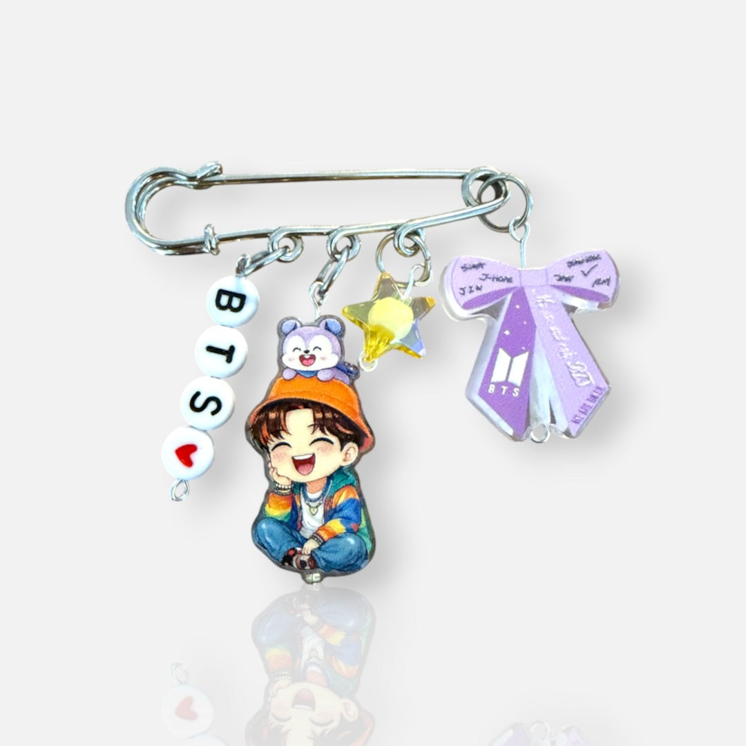 BTS + BT21 Mascot Chibi Keychains