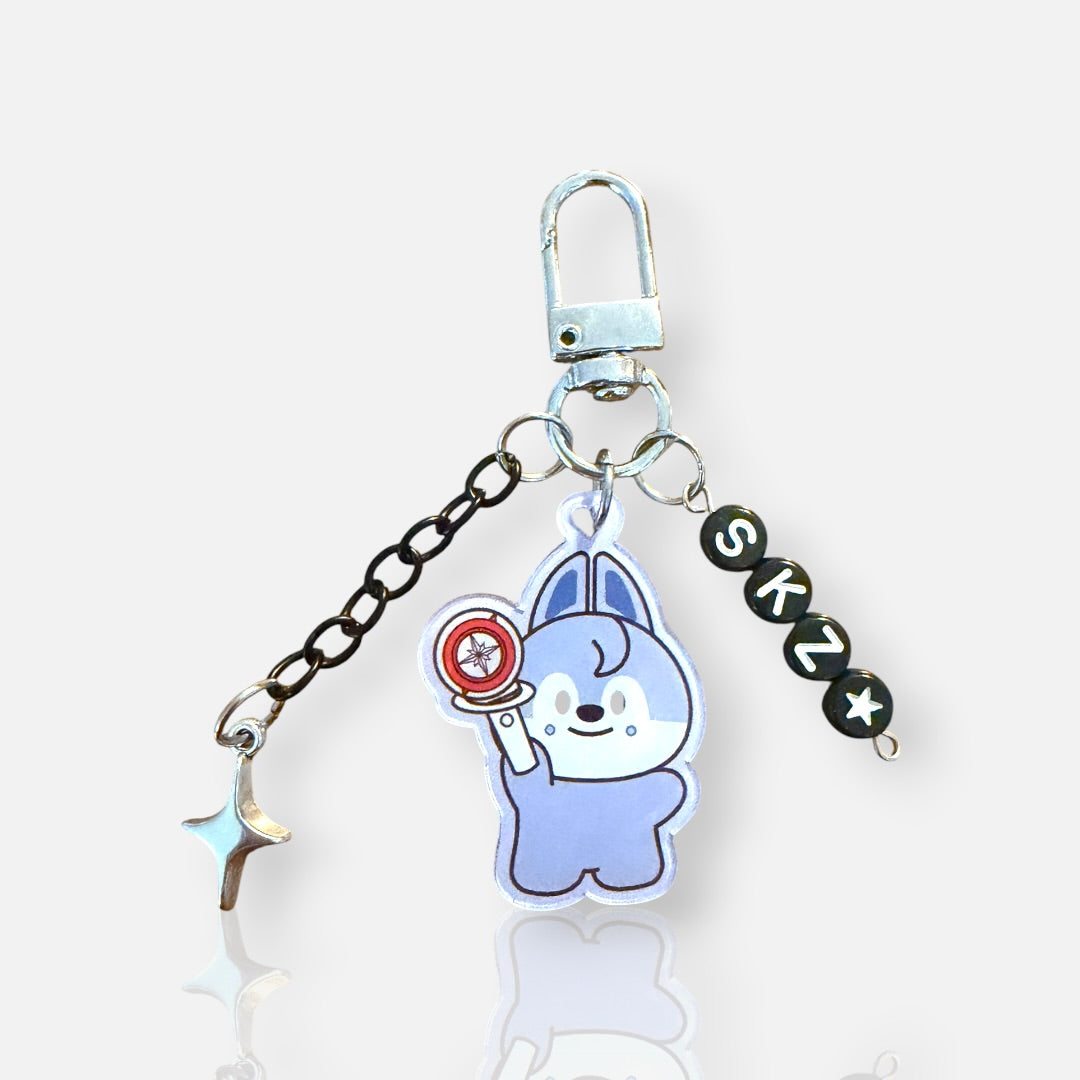 SZKOO Star Holographic Keychain