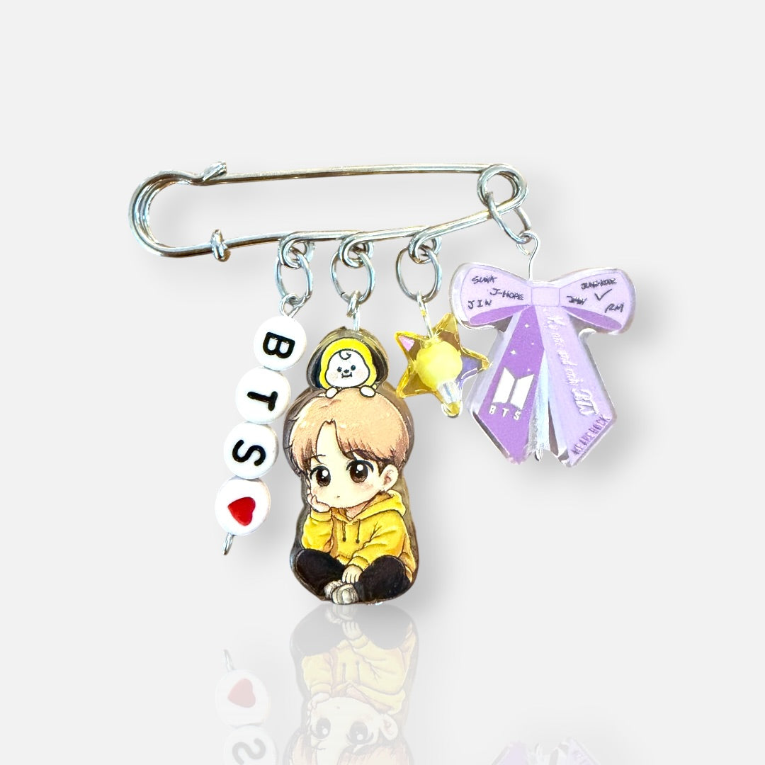BTS + BT21 Mascot Chibi Keychains