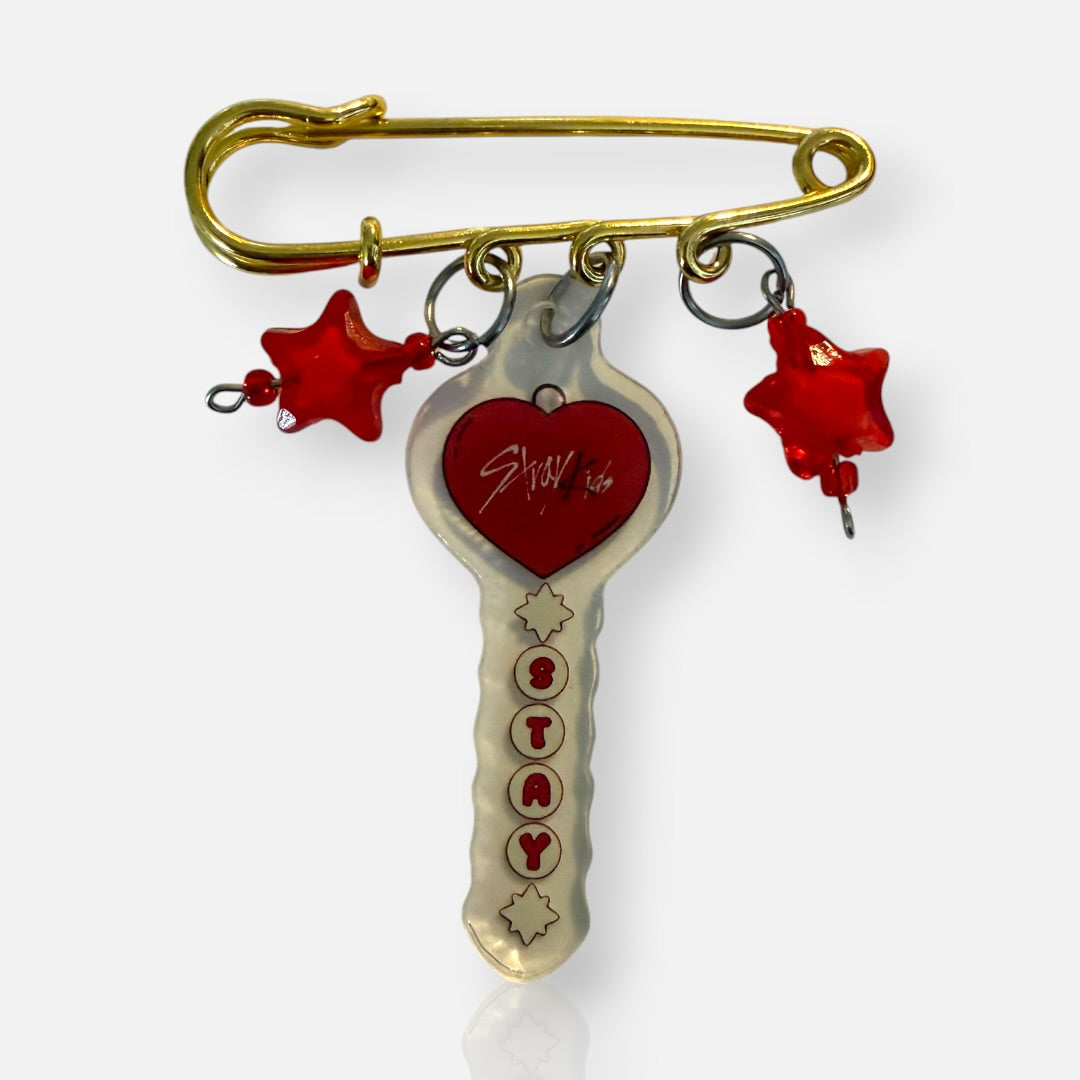 Stray Kids STAY Heart Keychain