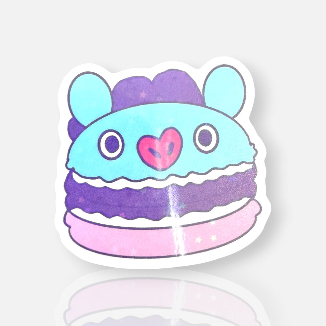 BT21 Mang 2x2 Holographic Sticker