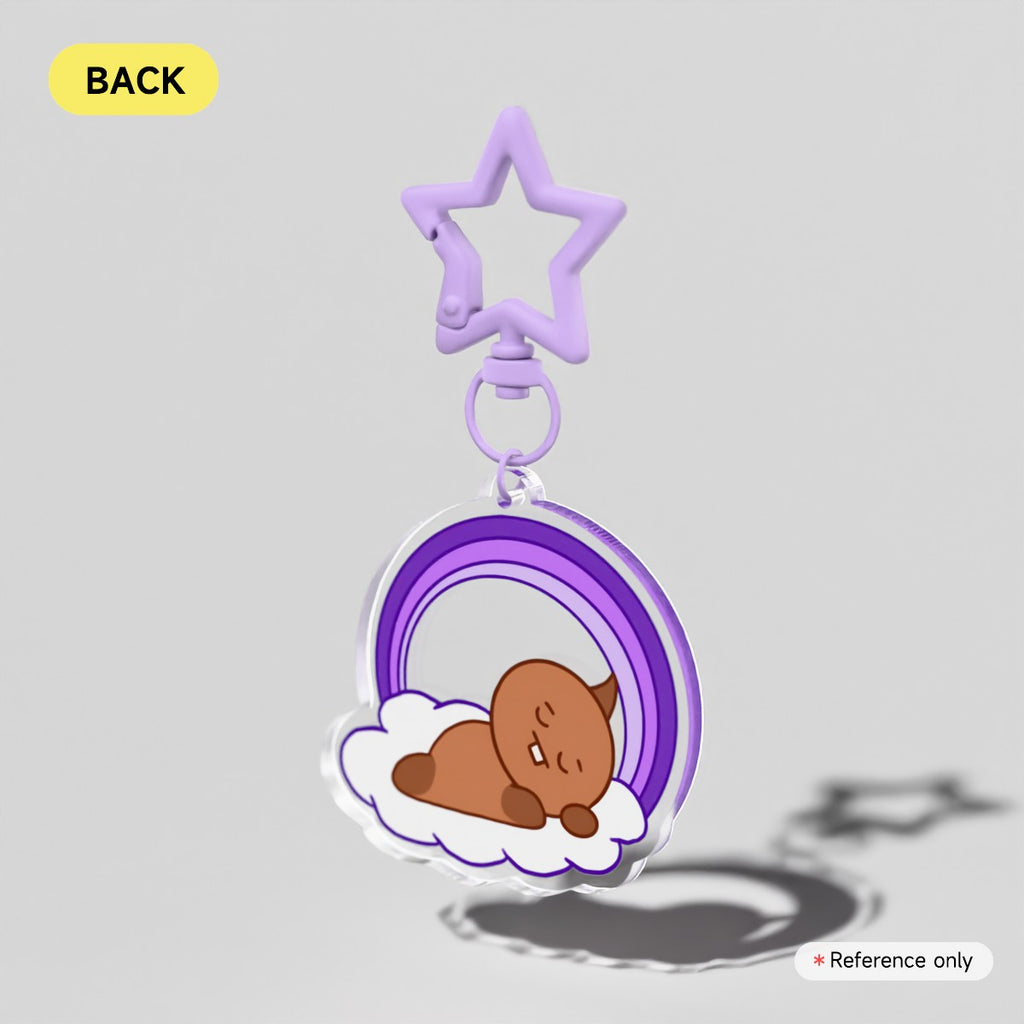 Shooky Clear Acrylic Keychain
