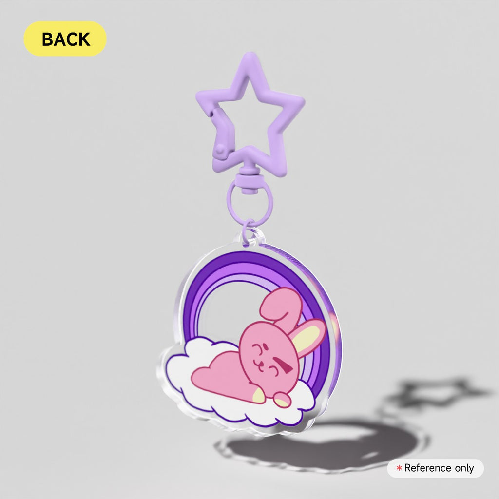 Cooky Clear Acrylic Keychain