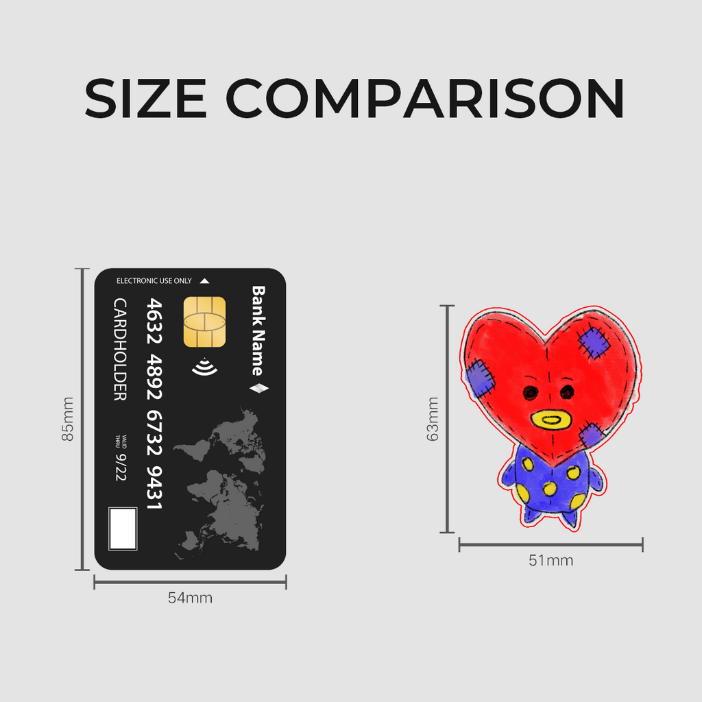 Plush Tata Die Cut Sticker